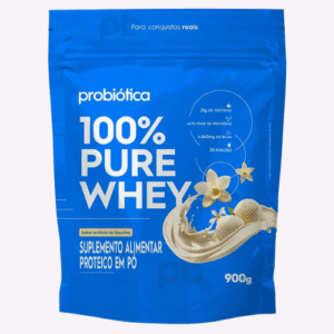 100% whey Protein concentrado Probiótica 900g