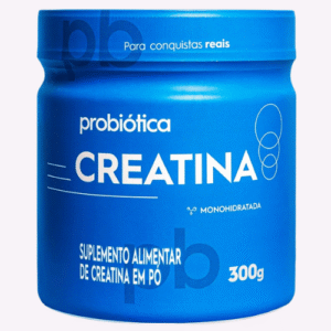 Creatina pura monoidratada Probiótica pote 300g