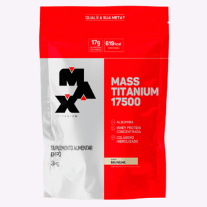 Hipercalórico Mass Titanium 17500 3kg - Max Titanium