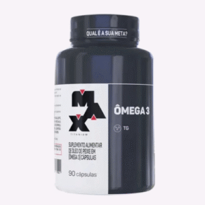 Ômega 3 90 Cápsulas Suplemento Academia Max Titanium