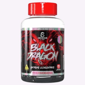 Termogênico Black Dragon C/ Carnitina 90 Caps - Demons Lab
